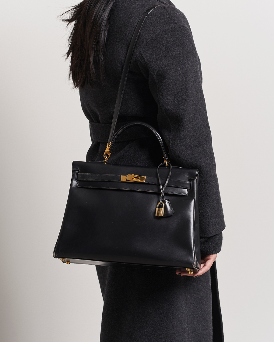 Herre |  | Hermès Pre-Owned | Kelly 35 Handbag Black 