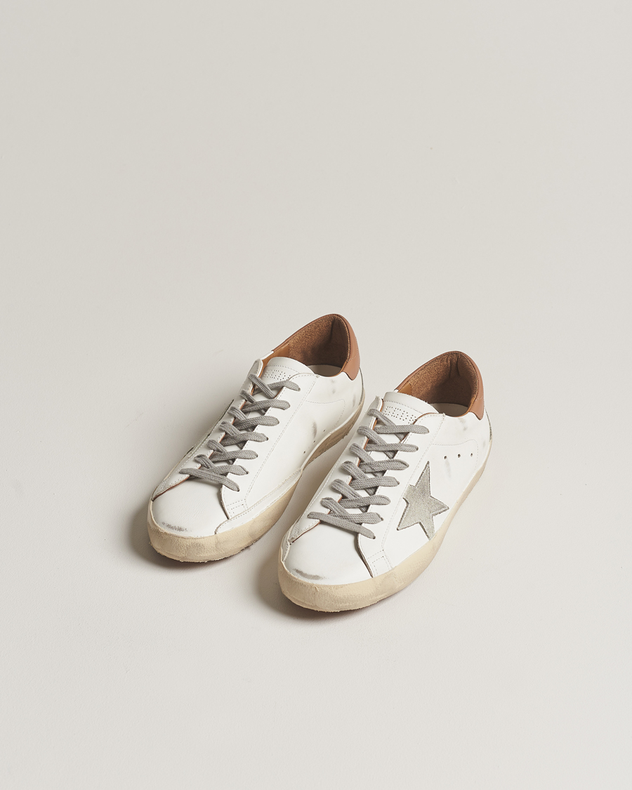 Herre | Hvite sneakers | Golden Goose | Deluxe Brand Super-Star Sneaker White/Caramel