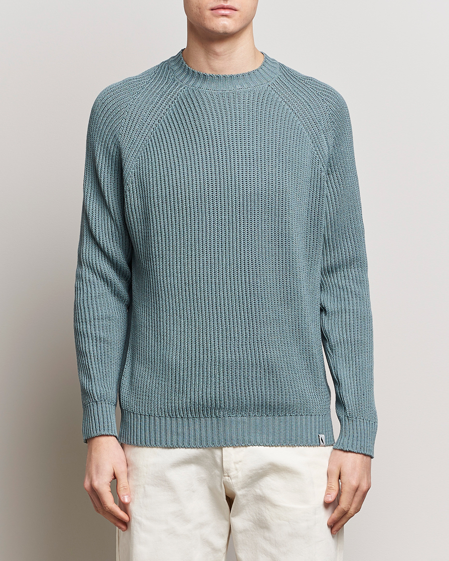 Herre | Strikkede gensere | Peregrine | Harry Organic Cotton Sweater Lovat