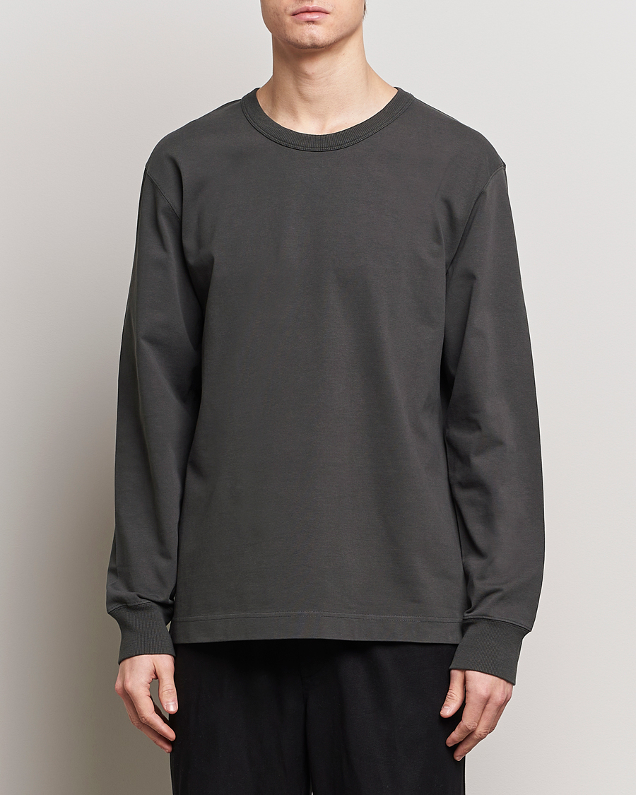 Herre | Langermede t-shirts | CDLP | Heavyweight Long Sleeve T-Shirt Charcoal