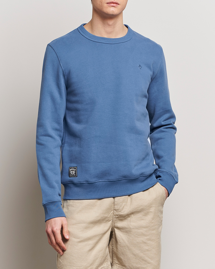 Herre | Sweatshirts | Morris | Brandon Lily Sweatshirt Blue