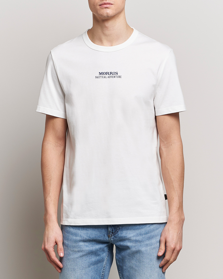 Herre | Kortermede t-shirts | Morris | Archie T-Shirt Off White