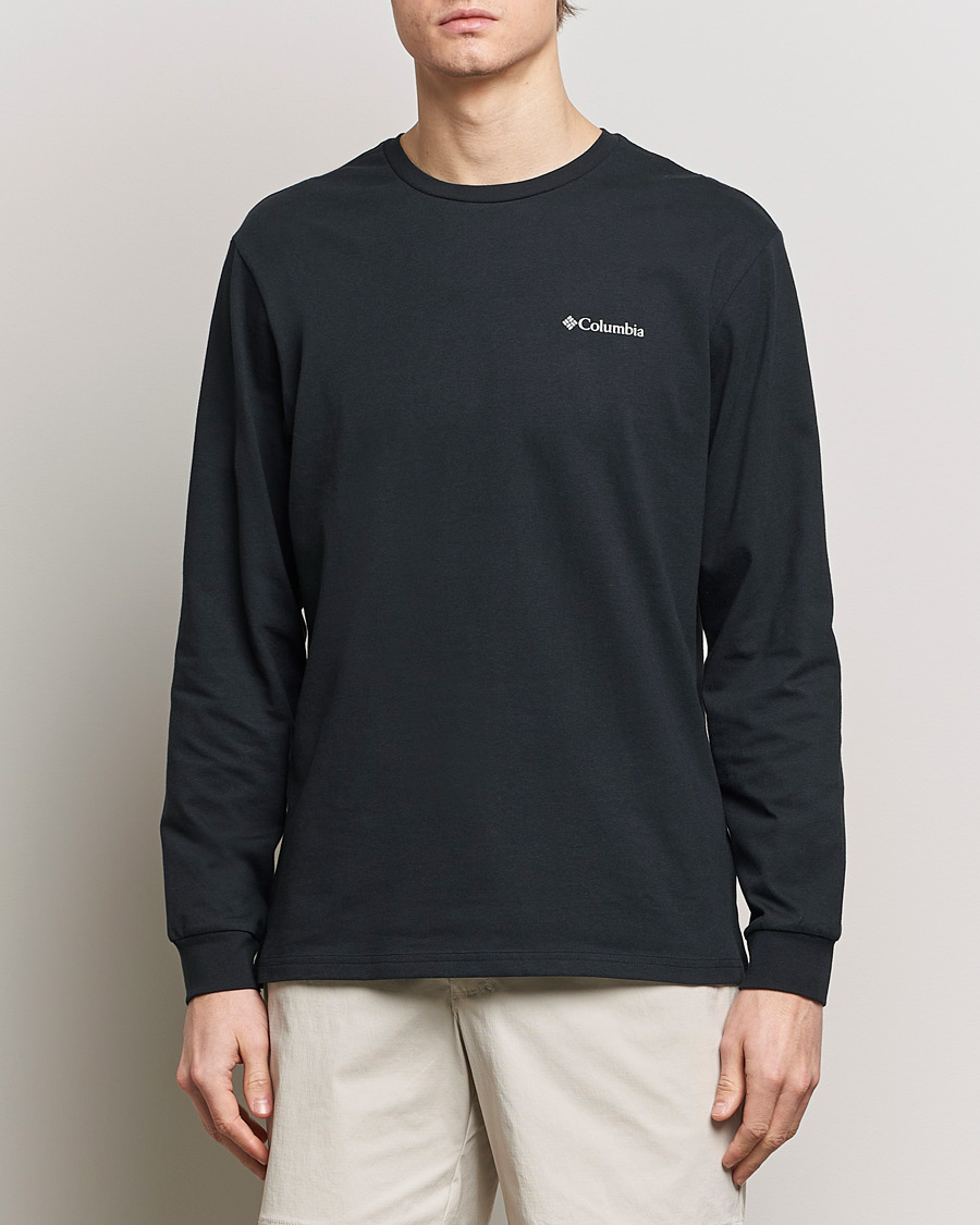 Herre | Langermede t-shirts | Columbia | Explorers Canyon Long Sleeve T-Shirt Black