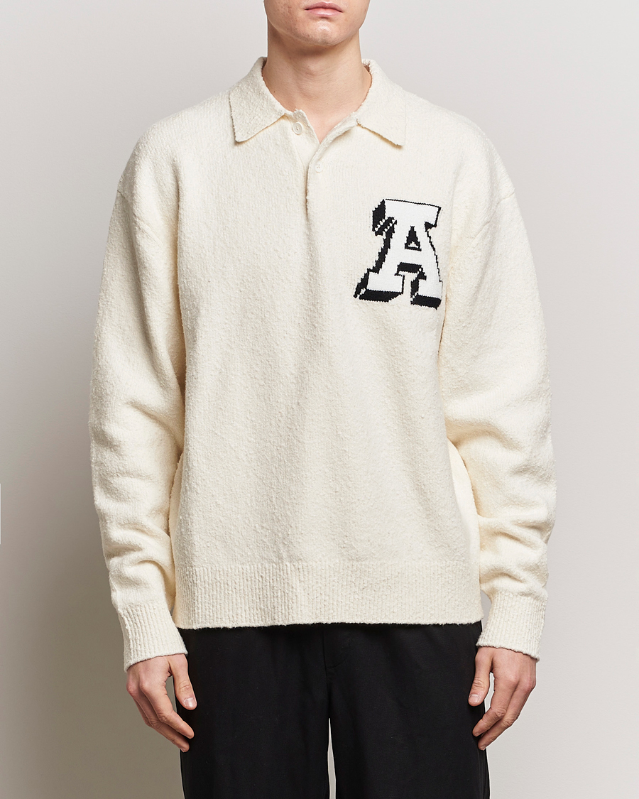 Herre | Gensere | Axel Arigato | Team Knitted Polo Off White