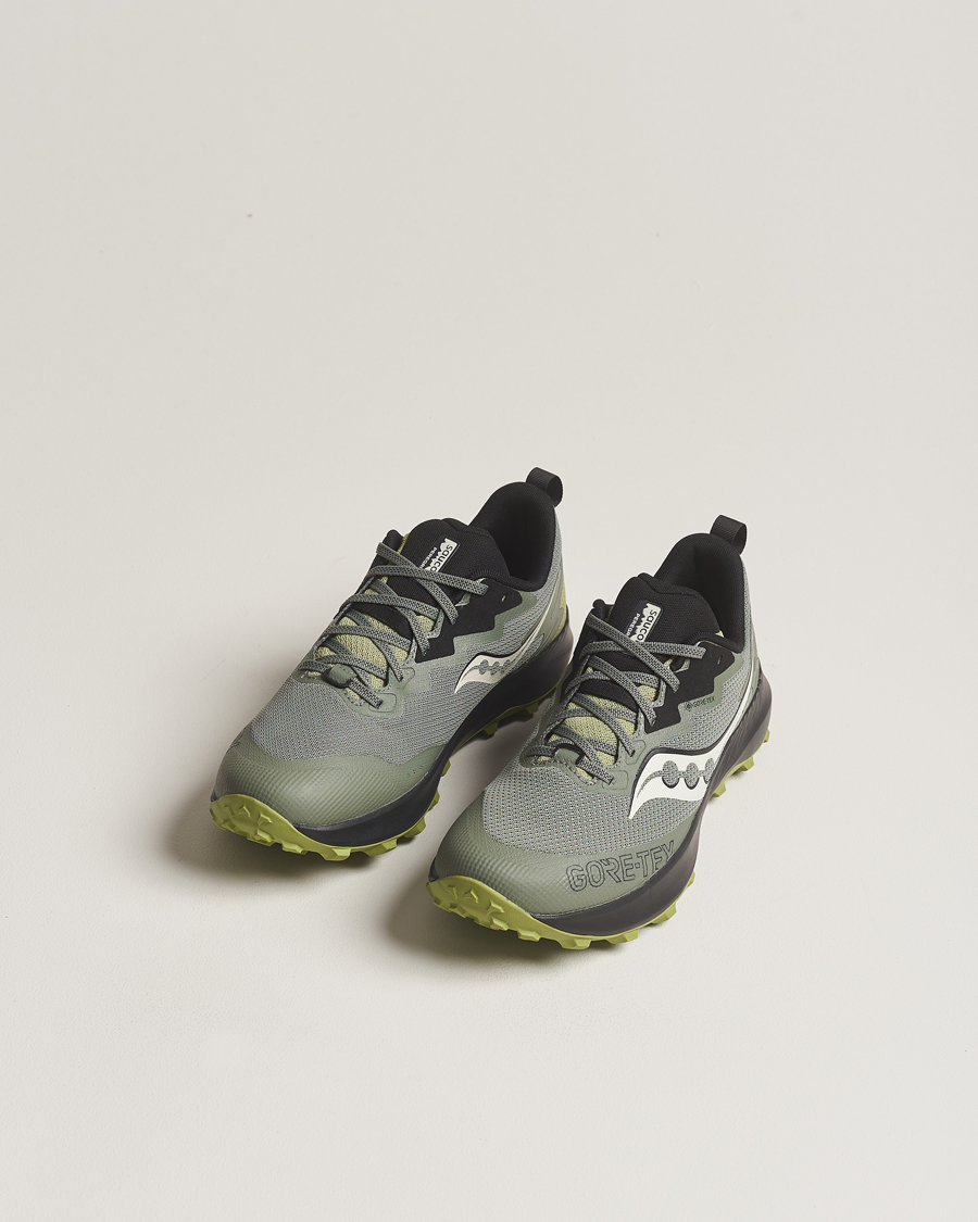 Herre | Løpesko | Saucony | Peregrine 14 Gore-Tex Trail Sneaker Olive