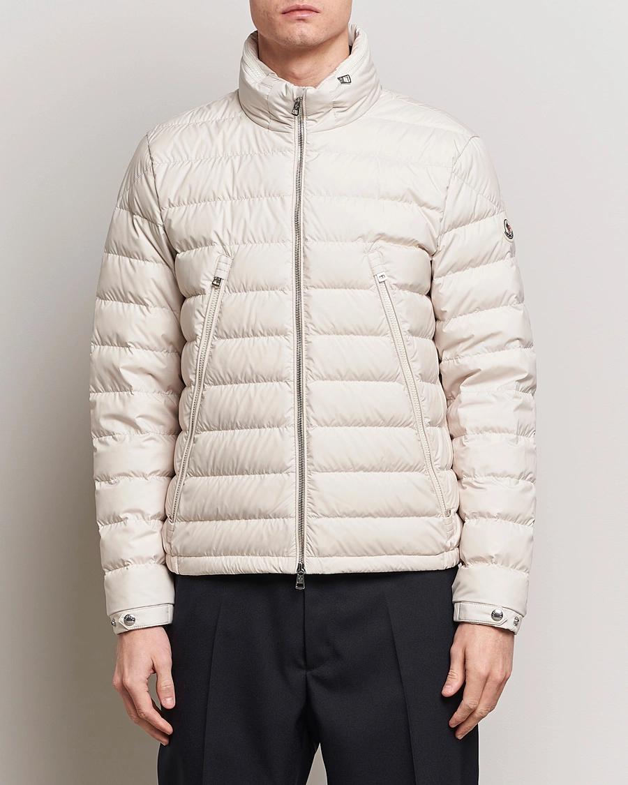 Herre | Luxury Brands | Moncler | Alfit Down Jacket Off White