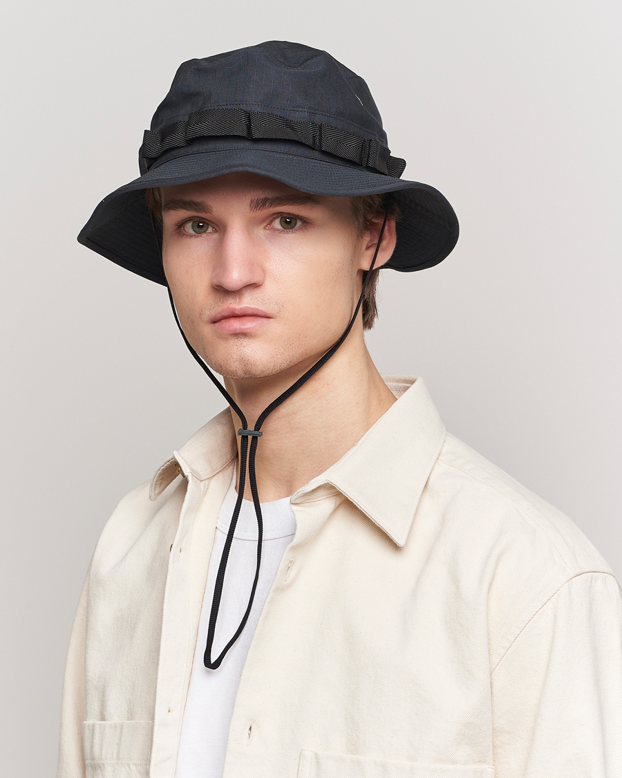 Herre | Hatter | orSlow | US Army Hat  Navy