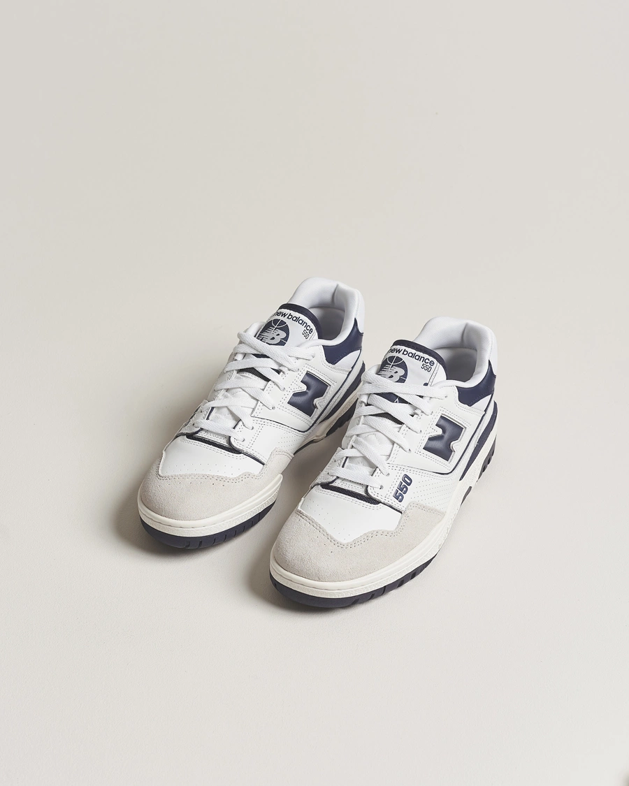 Herre | New Balance | New Balance | 550 Sneakers White/Navy
