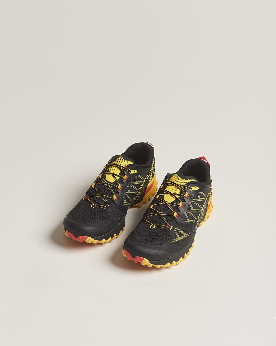 Herre | Active | La Sportiva | Bushido III Trail Running Sneakers Black/Yellow