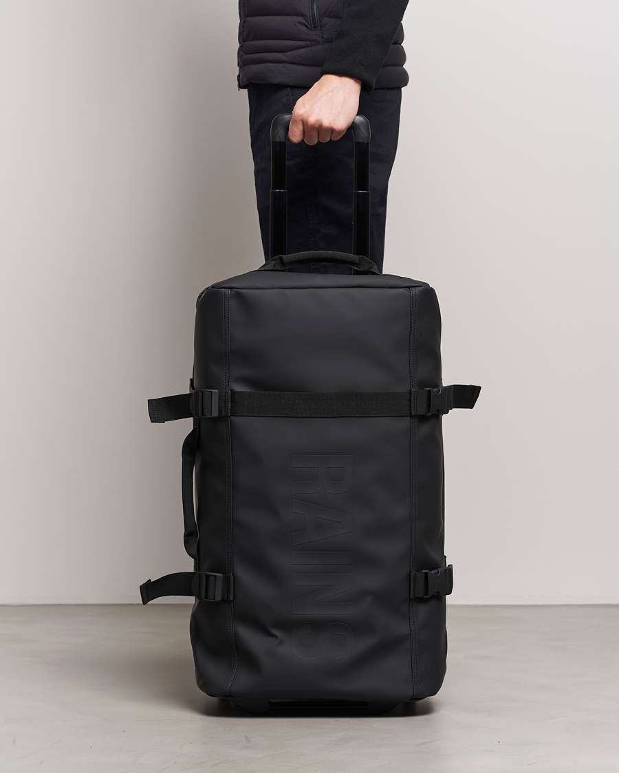 Herre | Kofferter | RAINS | Texel Check In Travel Bag Black