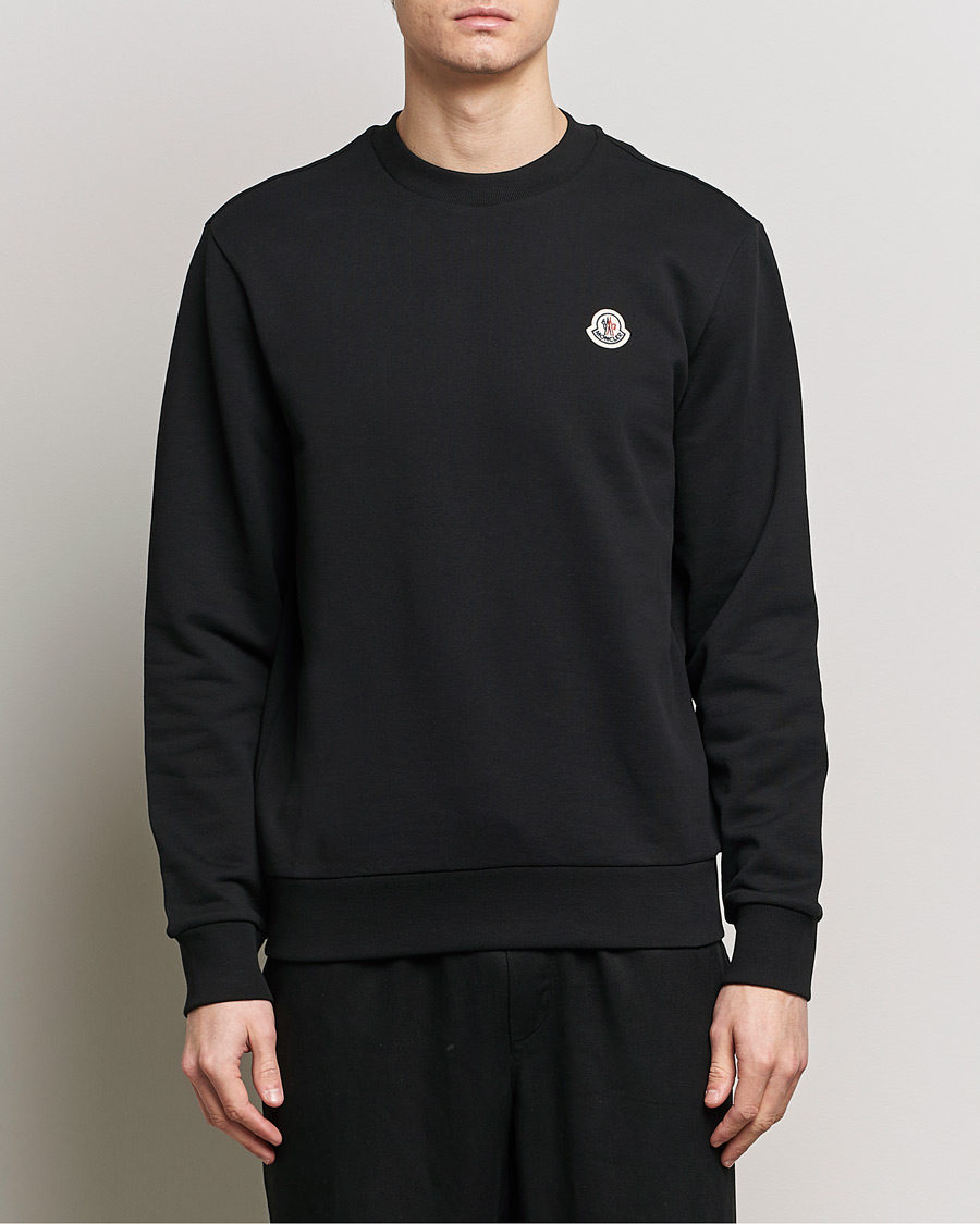 Herre | Sweatshirts | Moncler | Logo Sweatshirt Black