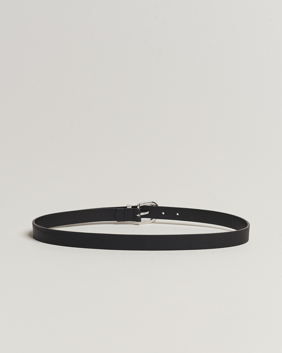 Herre | Formal Wear | Sunflower | Simple Belt 2,5 cm Black