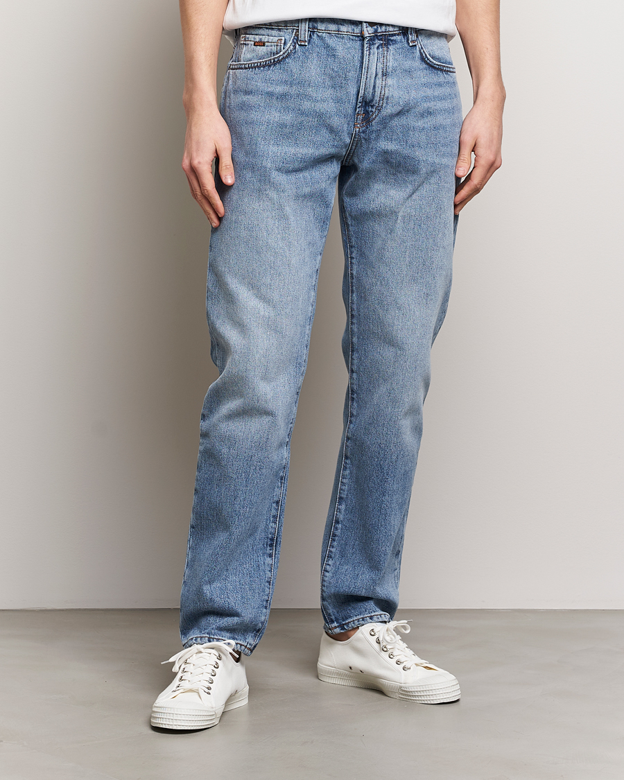 Herre | Blå jeans | BOSS ORANGE | Re.Maine Jeans Aqua