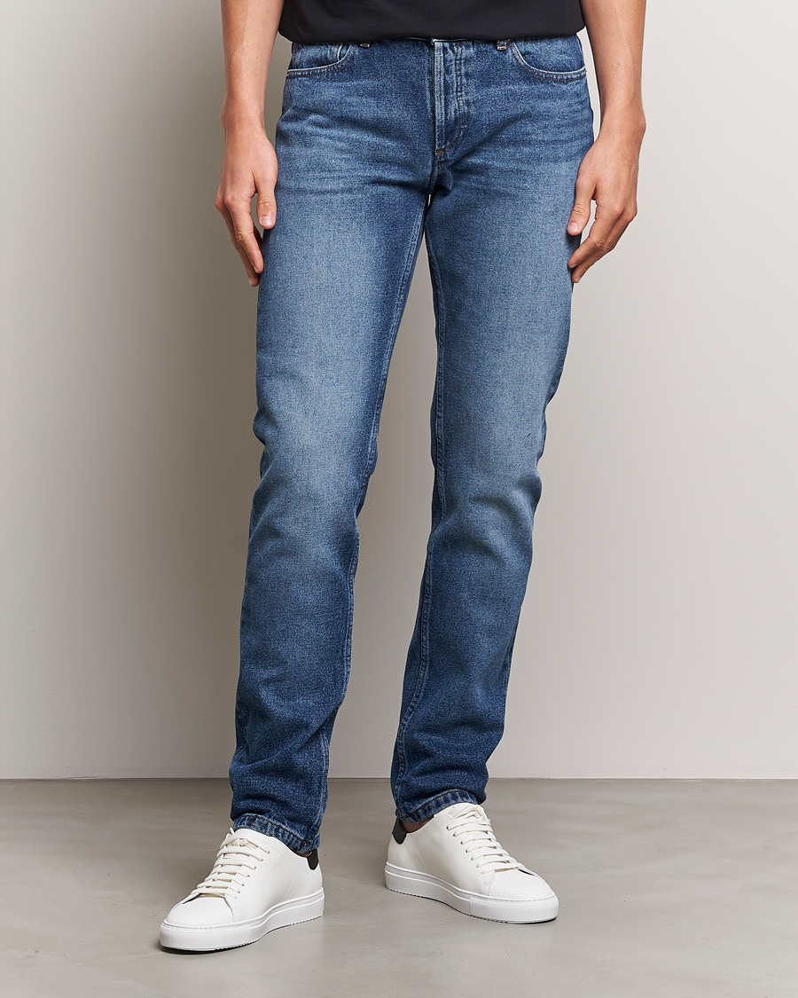 Herr | Kläder | A.P.C. | Petit New Standard Jeans Washed Indigo