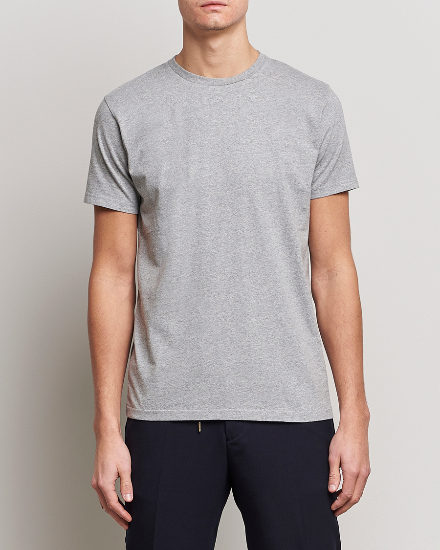 Herre | Klær | Colorful Standard | 3-Pack Classic Organic T-Shirt Optical White/Heather Grey/Deep Black