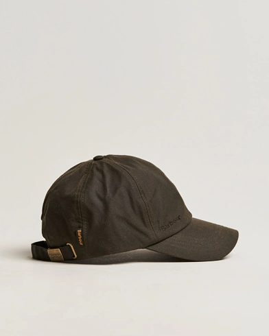 Herre | Best of British | Barbour Lifestyle | Wax Sports Cap Olive