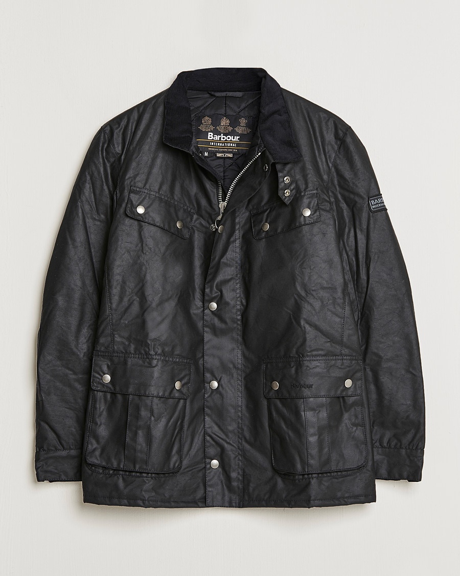 Barbour International Duke Jacket Black – Svart