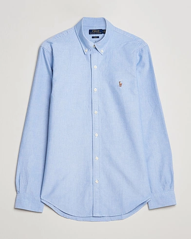Herre | The Classics of Tomorrow | Polo Ralph Lauren | Slim Fit Shirt Oxford Blue