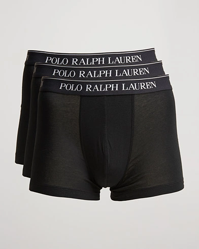 Herre | Undertøy | Polo Ralph Lauren | 3-Pack Trunk Black