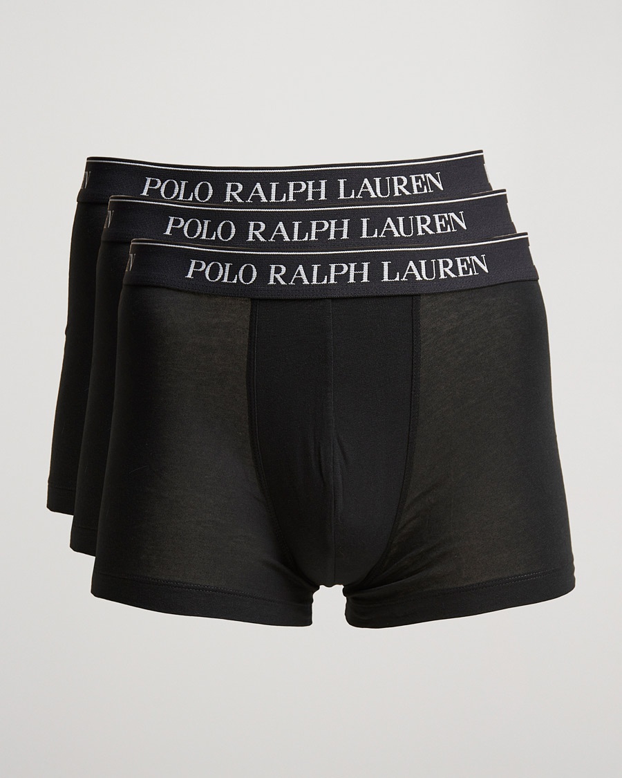 Polo Ralph Lauren 3-Pack Trunk Black – Svart