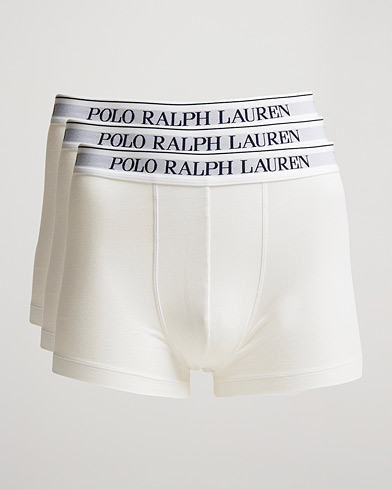 Herre | Undertøy | Polo Ralph Lauren | 3-Pack Trunk White