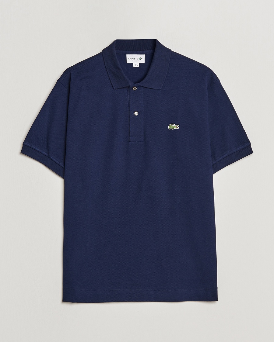 Lacoste Original Polo Piké Navy Blue – Blå