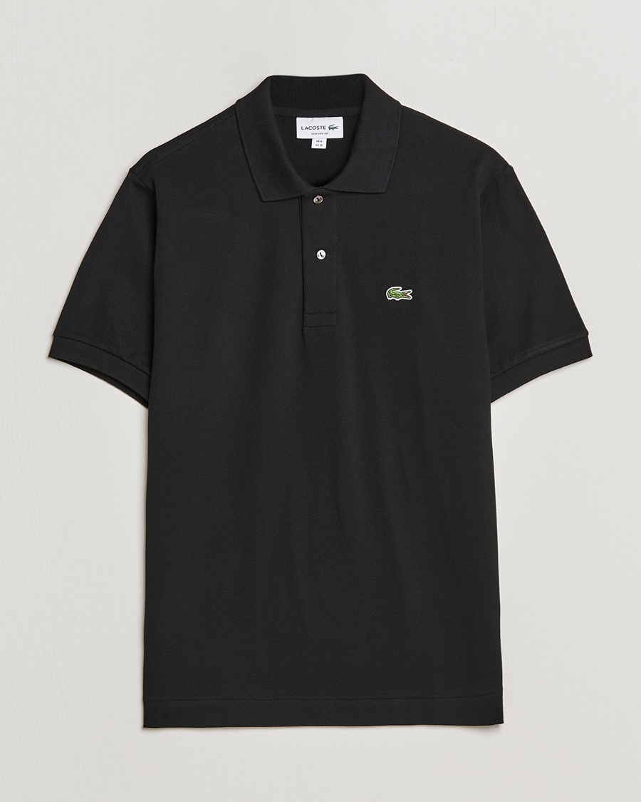 Lacoste Original Polo Piké Black – Svart