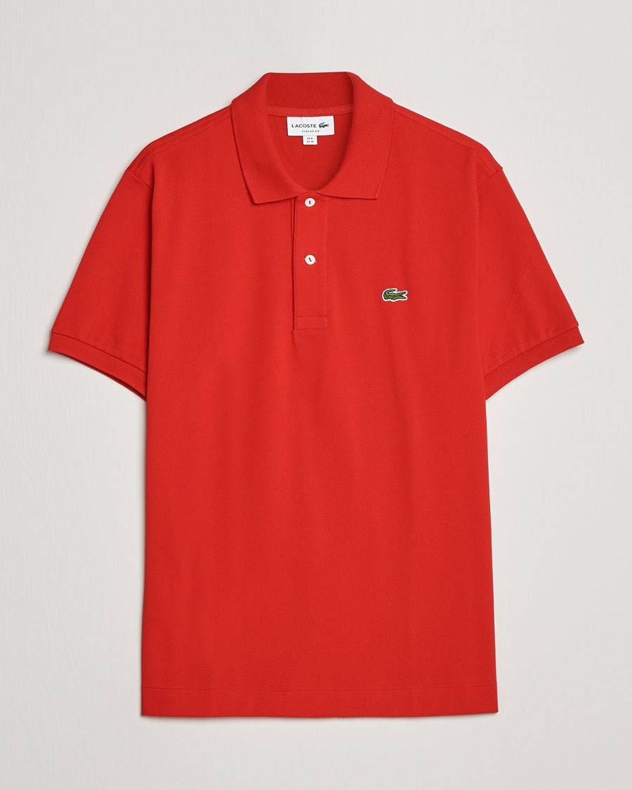 Lacoste Original Polo Piké Red – Rød