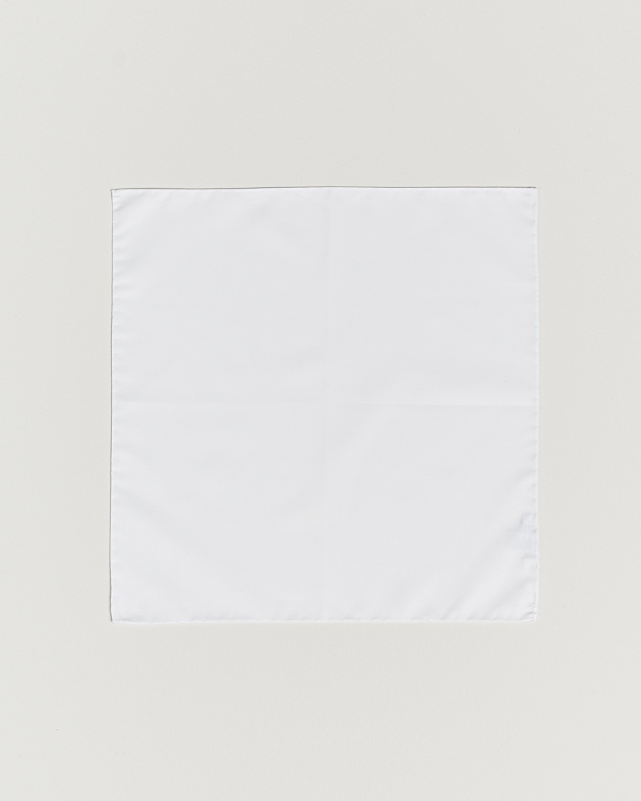 Stenströms Handkerchief Cotton White – Hvit