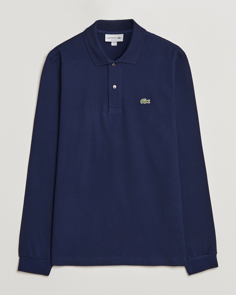 Herre | | Lacoste | Long Sleeve Piké Navy