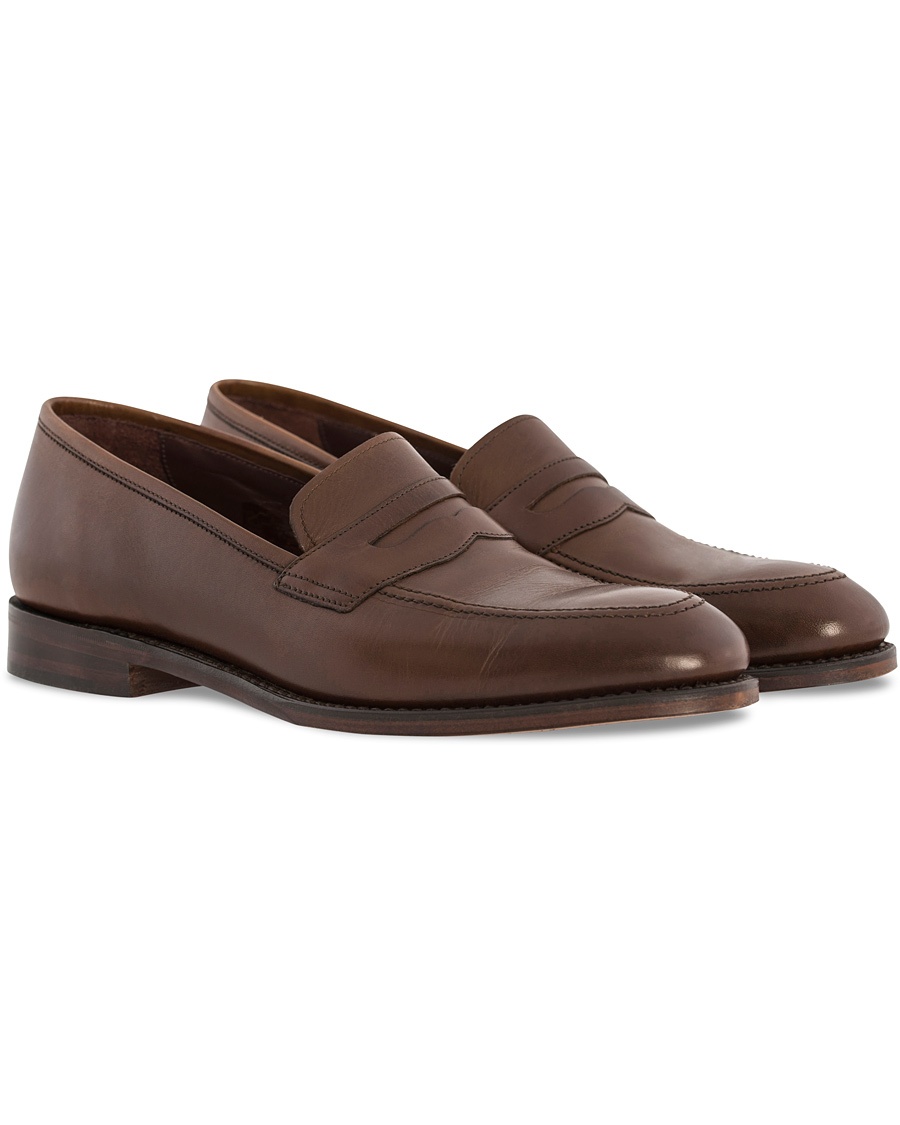  Whitehall Loafer Dark Brown Burnished Calf