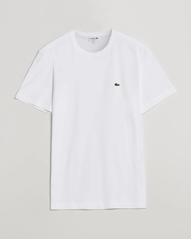 Herre | Kortermede t-shirts | Lacoste | Crew Neck T-Shirt White