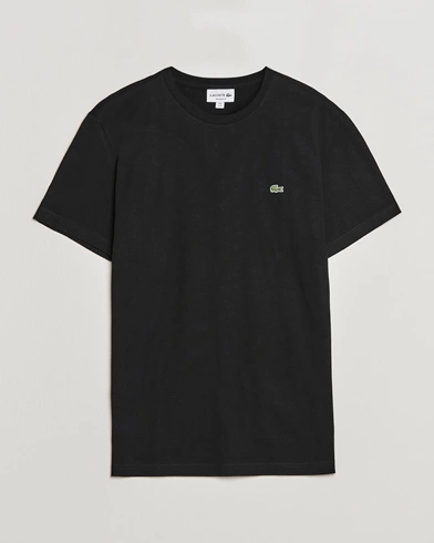 Herre | Kortermede t-shirts | Lacoste | Crew Neck T-Shirt Black