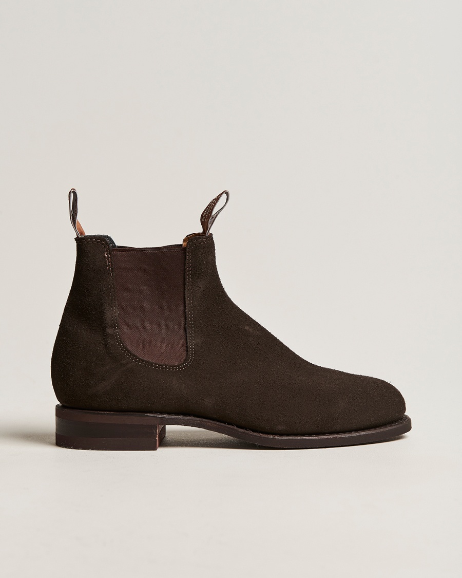 R.M.Williams Wentworth G Boot  Chocolate Suede