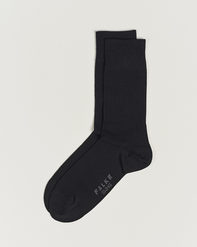 Herre | Basics | Falke | Swing 2-Pack Socks Black