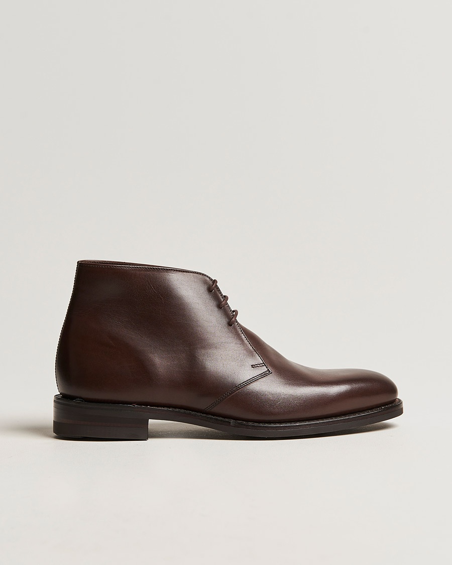 Loake 1880 Pimlico Chukka Boot Dark Brown Calf – Brun