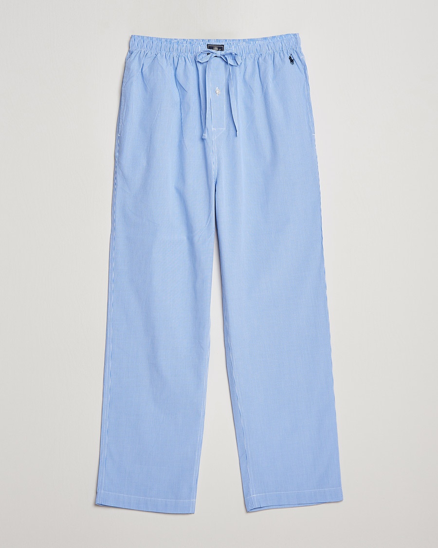 Polo Ralph Lauren Pyjama Pant Mini Gingham Blue – Blå
