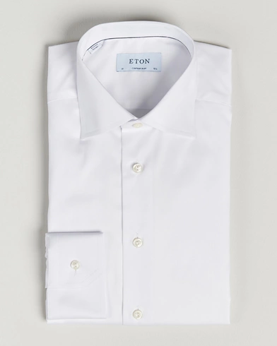 Herre | Mørk dress | Eton | Contemporary Fit Shirt White