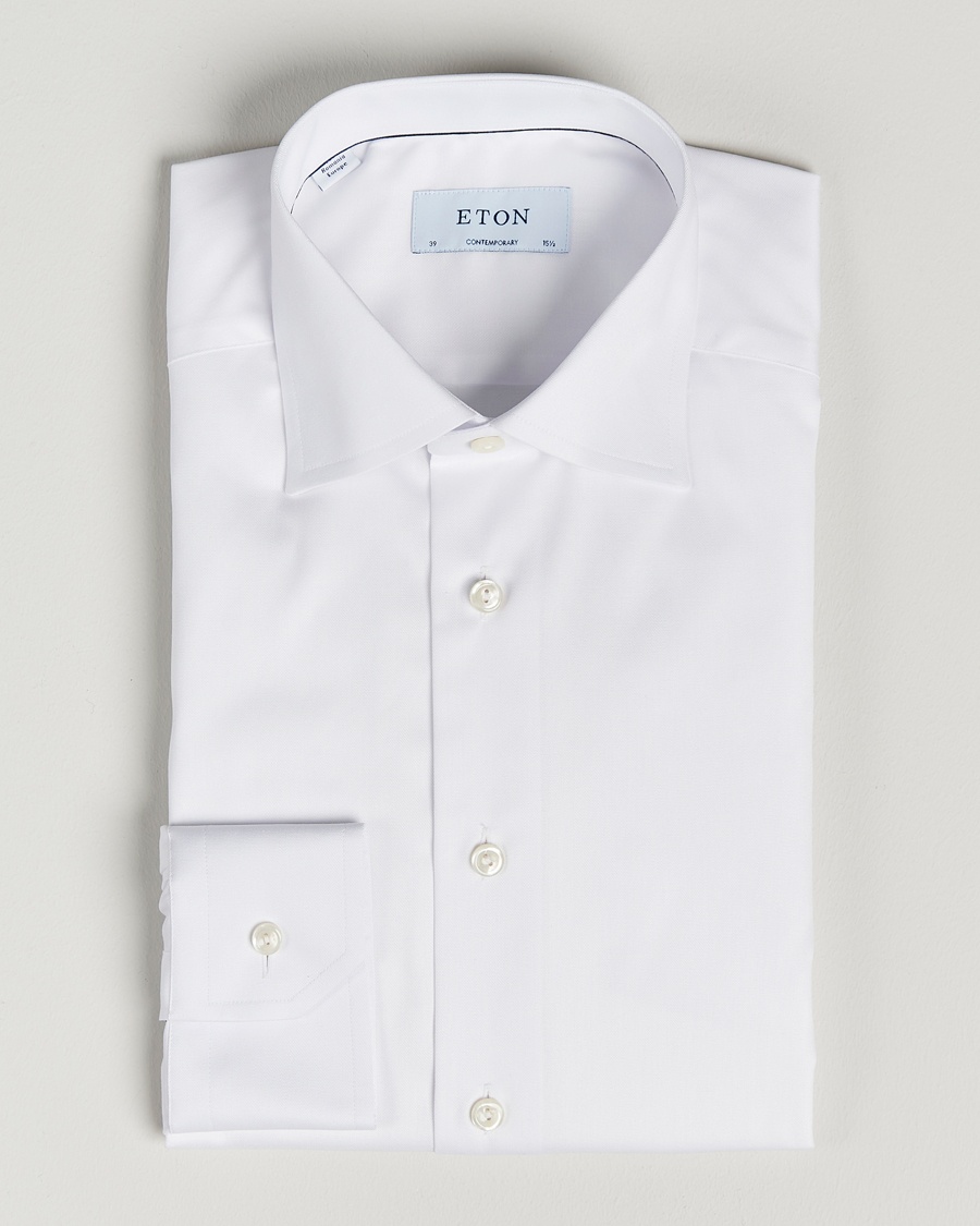 Eton Contemporary Fit Shirt White – Hvit