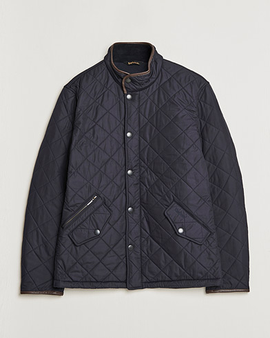 Herre |  | Barbour Lifestyle | Powell Quilted Jacket Navy