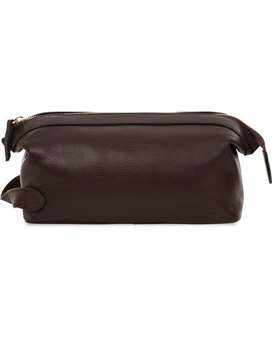  Toilet Bag Brown Leather
