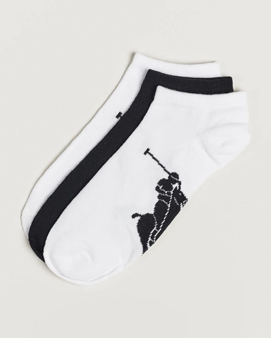 Herre |  | Polo Ralph Lauren | 3-Pack Sneaker Sock White/Black