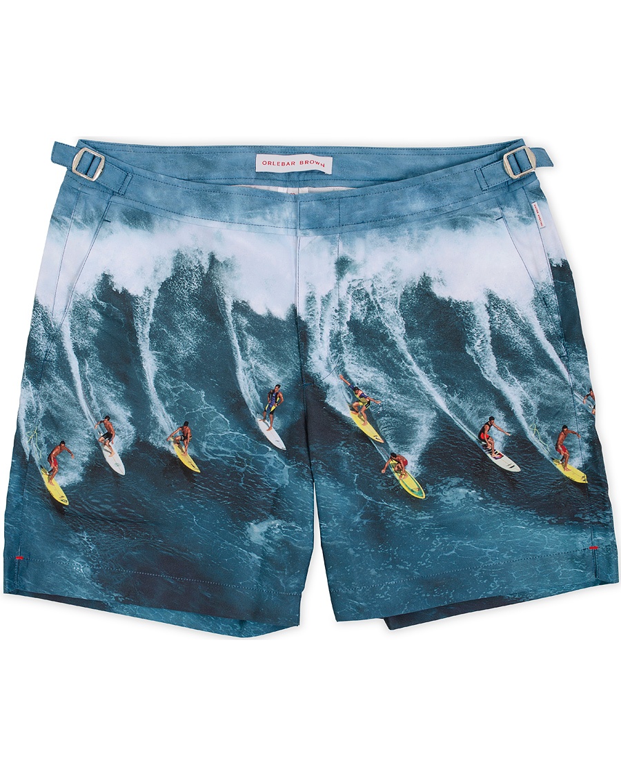  Bulldog Hulton Mid Length Swim Shorts Why Me Ah!