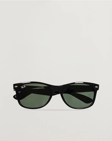 Herre | Solbriller | Ray-Ban | New Wayfarer Sunglasses Black/Crystal Green