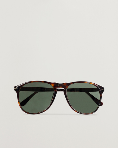 Buede solbriller |  0PO9649S Sunglasses Havana/Crystal Green
