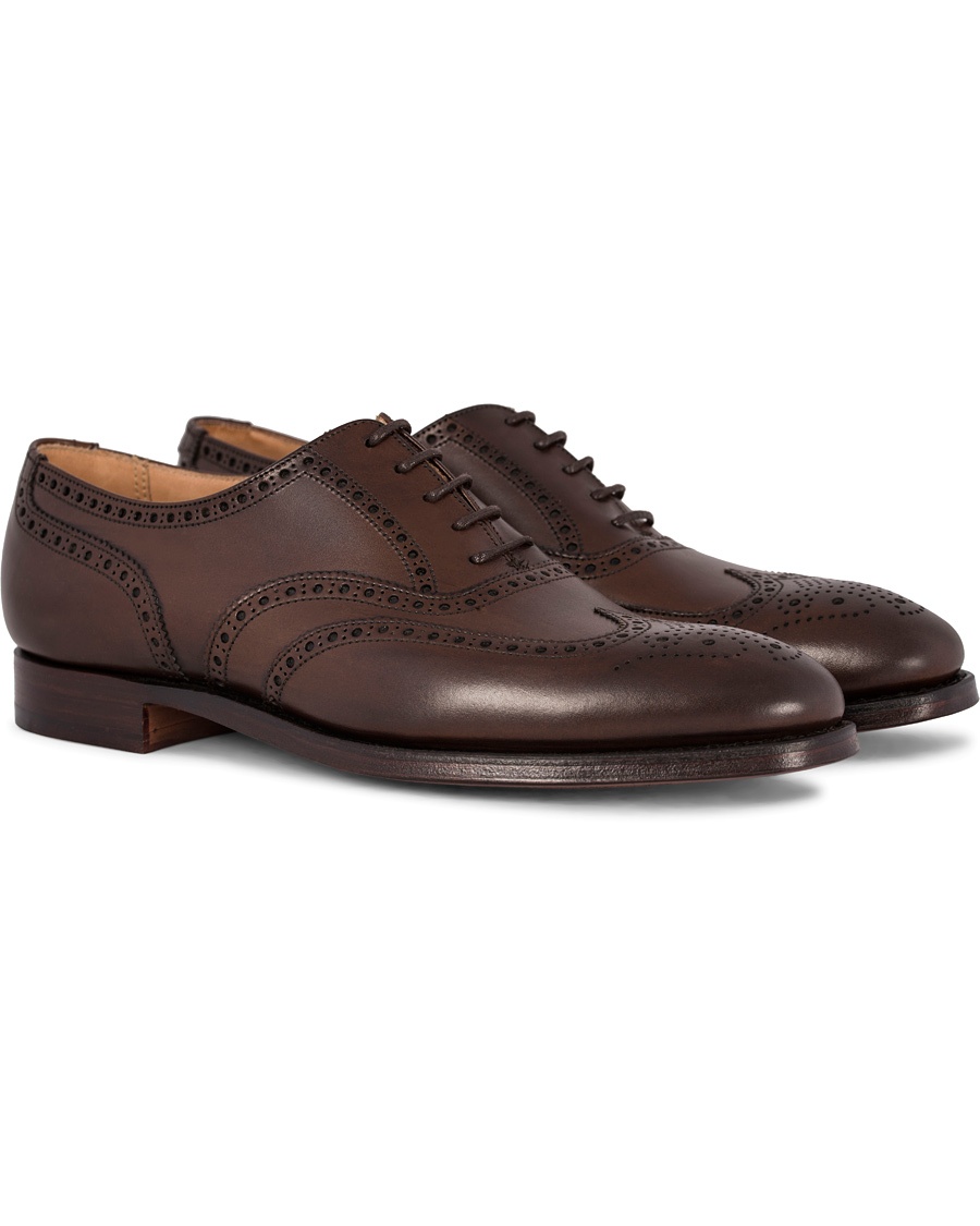  Finsbury Brogue Dark Brown Calf