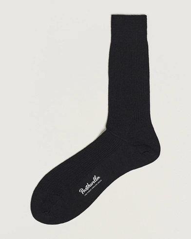 Herre | Sokker i merinoull | Pantherella | Naish Merino/Nylon Sock Black