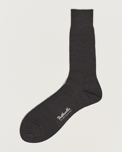 Herre | Vanlige sokker | Pantherella | Naish Merino/Nylon Sock Chocolate