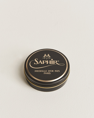 Herre | Skopleie | Saphir Medaille d'Or | Pate De Lux 50 ml Black