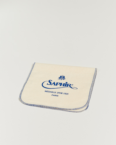 Herre | Skopusseredskap | Saphir Medaille d'Or | Cleaning Towel 30x50 cm White
